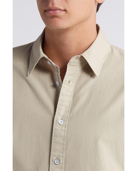 Rag & Bone Natural Finch Ripstop Button-Up Shirt for men