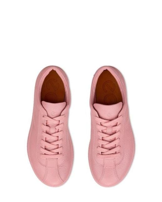 Ecco Pink Soft Zero Sneaker