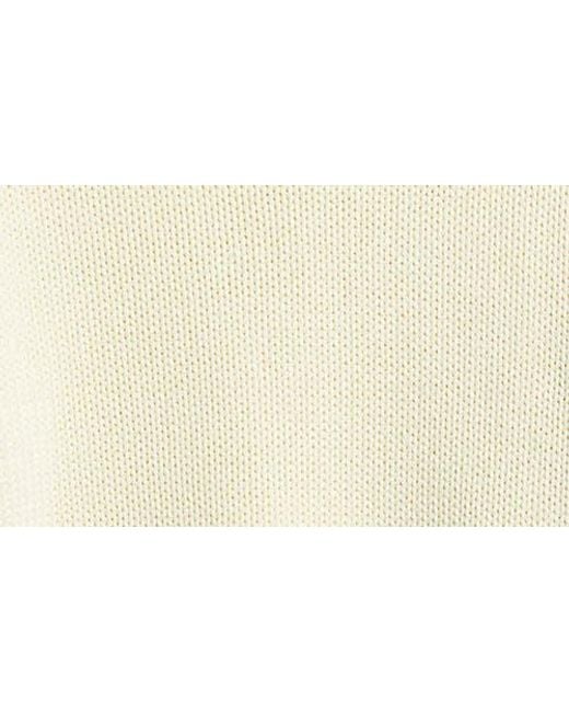 Madewell Blue Solid Relaxed Cotton Sweater