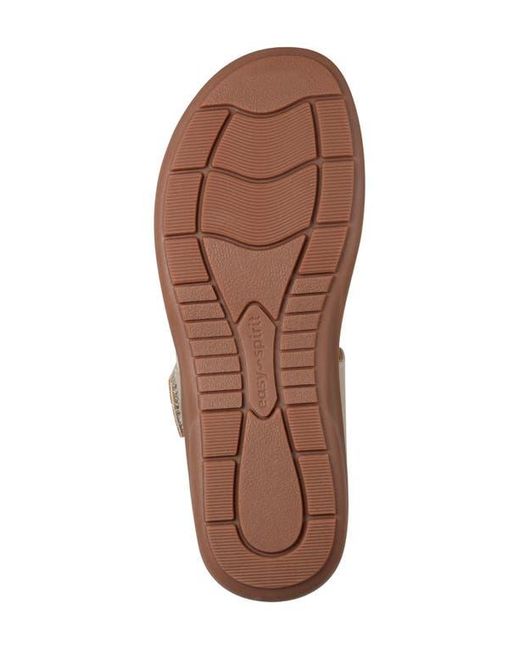 Easy Spirit Brown West Slide Sandal