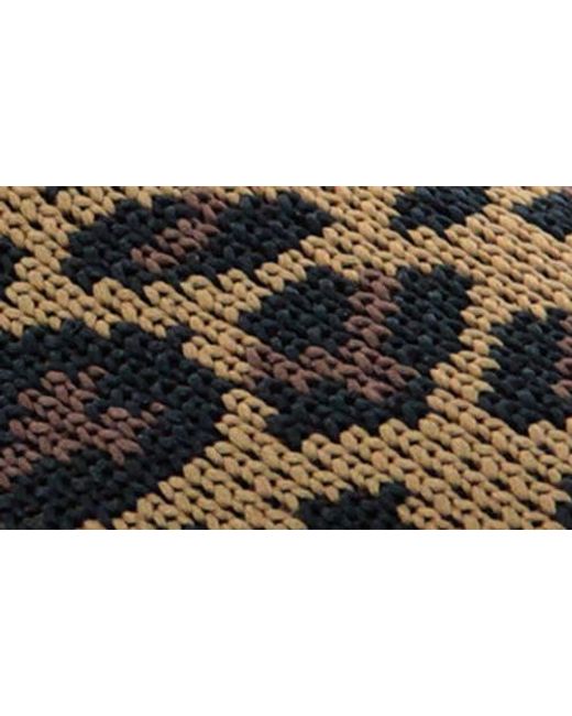 MIA Black Corrine Knit Flat