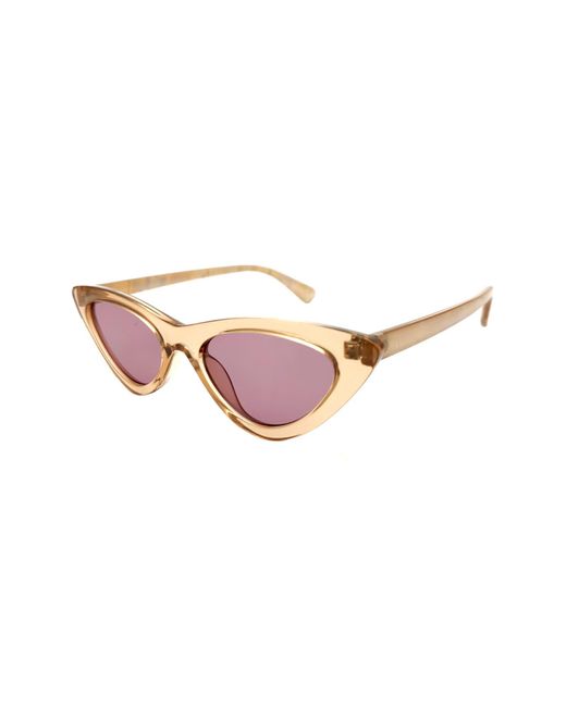 BCBGMAXAZRIA Pink 54mm Extreme Cat Eye Sunglasses