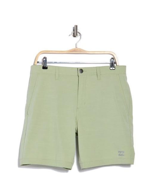 Billabong Green Jared Hybrid Shorts for men
