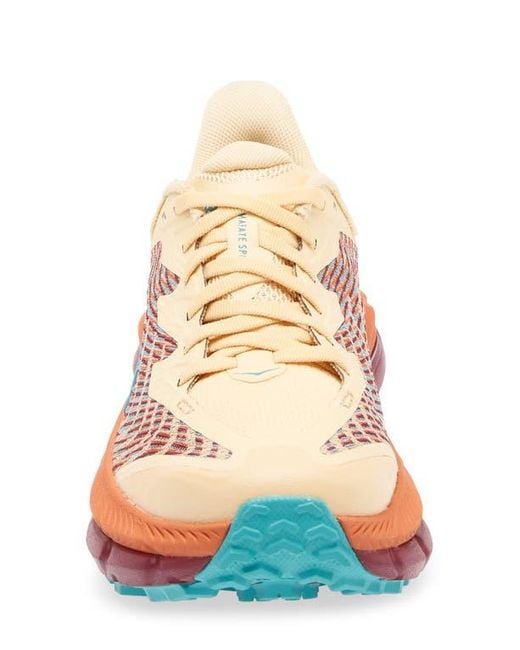 Hoka One One Pink Mafate Speed 4 Trail Running Shoe