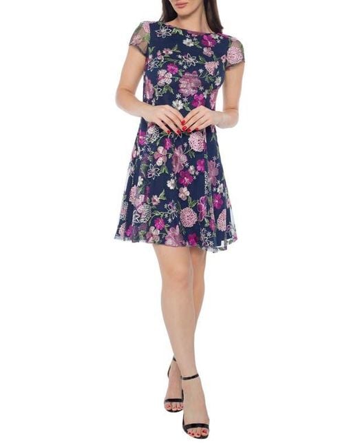 muscle fit dress shirt men Isabella Embroidered Fit And Flare Dress – Gina Bacconi