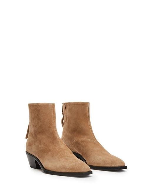 AllSaints Brown Lenora Bootie