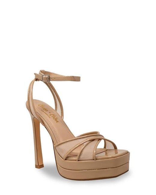 In Touch Footwear Metallic Talsa Platform Sandal