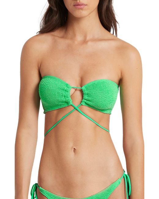 Bondeye Green Bound By Bond-eye Margarita Strapless Bikini Top