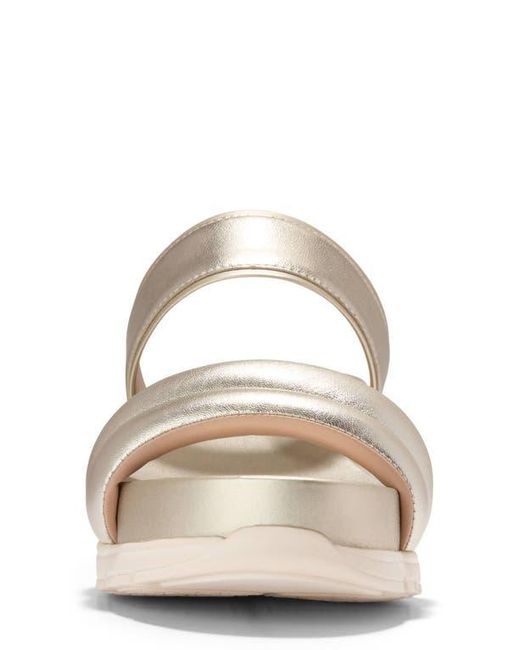 Cole Haan Multicolor Zerogrand Double Band Slide Sandal