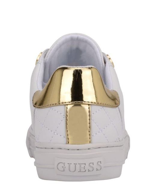 Guess White Loven Sneaker