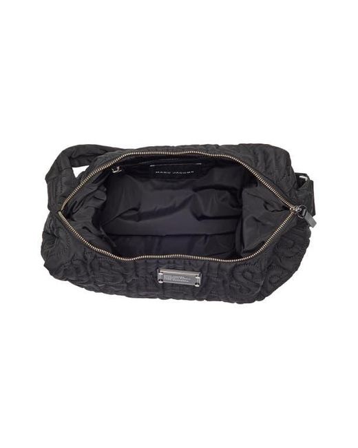 Marc Jacobs Black Jumbled Logo Workwear Nylon Crossbody Bag