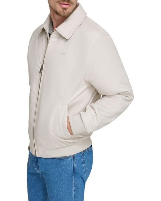 Dockers Blue Microtwill Bomber Jacket for men