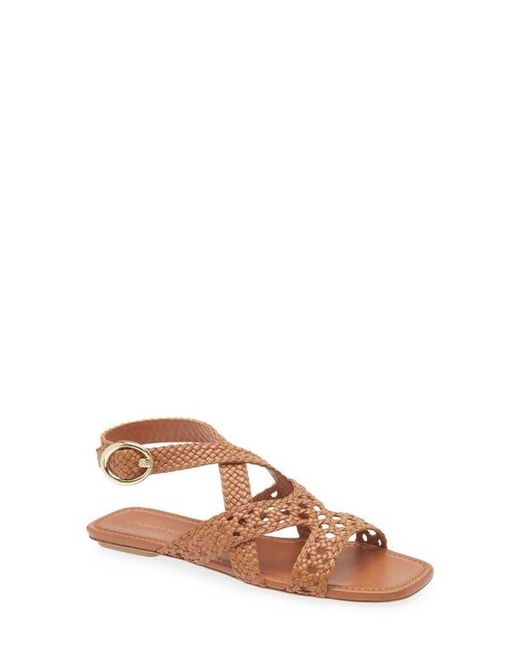 Stuart Weitzman Brown Thea Sandal
