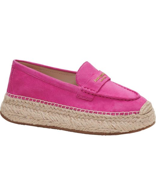 Kate Spade Pink Eastwell Espadrille Flat