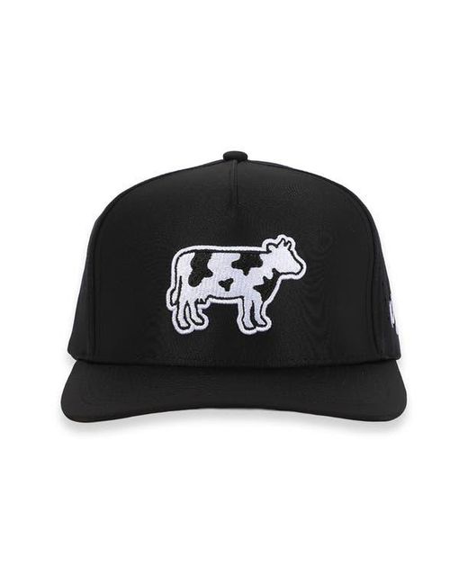 Waggle Black Legen-Dairy Baseball Cap for men