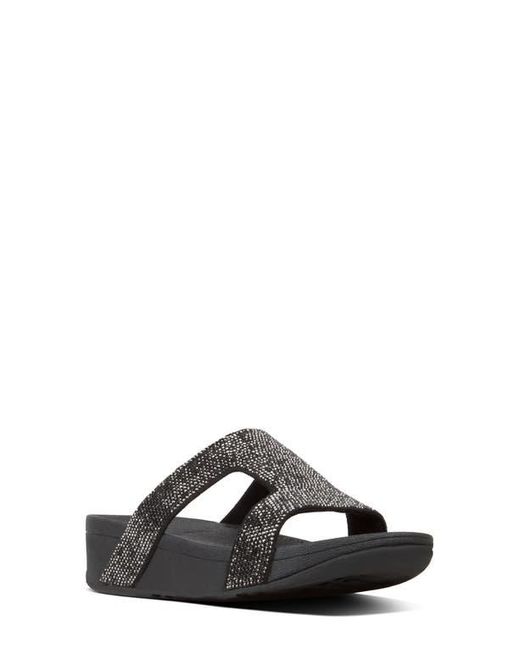 Fitflop Black Marli Slide Sandal