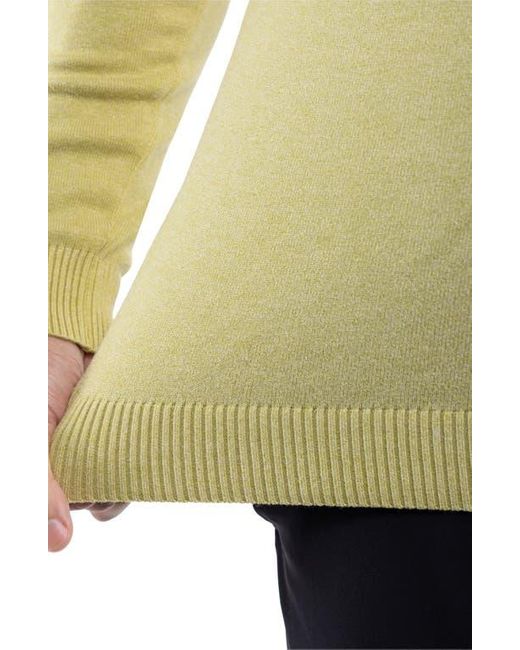 Xray Jeans Green Heather Lime Crewneck Knit Pullover for men