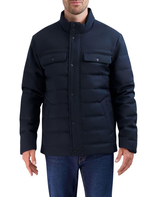 Cole Haan Blue Quilted Jacket for men