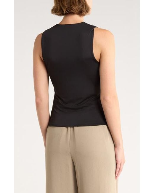 Vince Black Sleeveless Shell Top