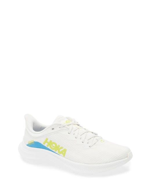 Hoka One One White Solimar Running Shoe for men