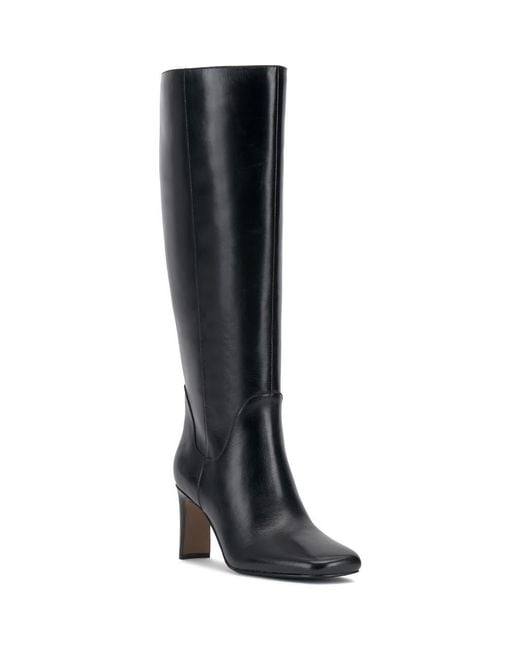 Vince Camuto Black Vestella Knee High Boot