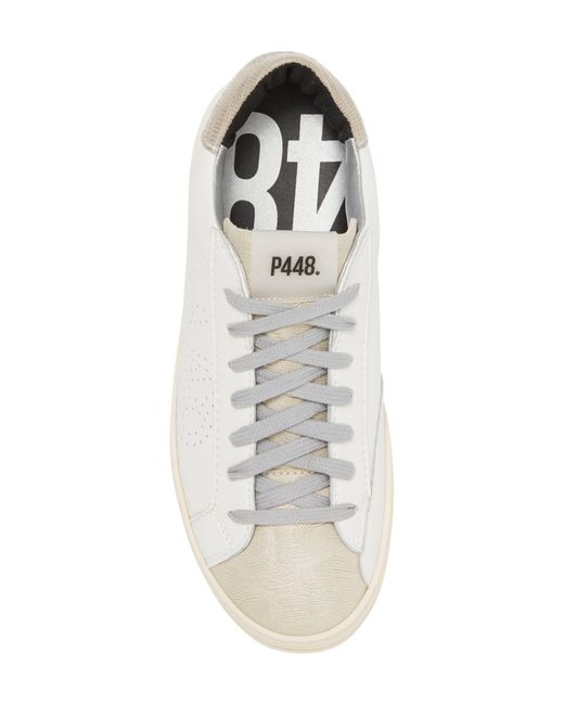 P448 White John Sneaker