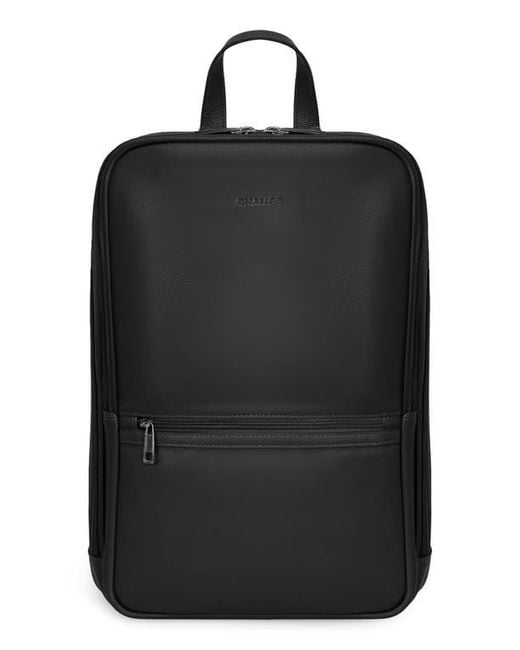 CHAMPS Black Onyx Leather Backpack for men