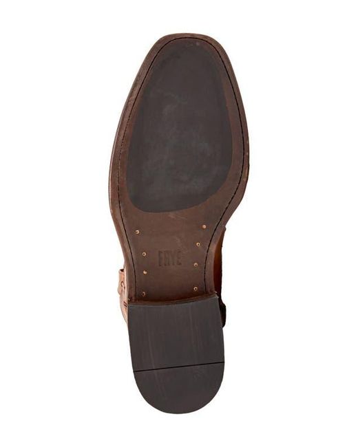 Frye Brown Weston Roper Leather Boot for men