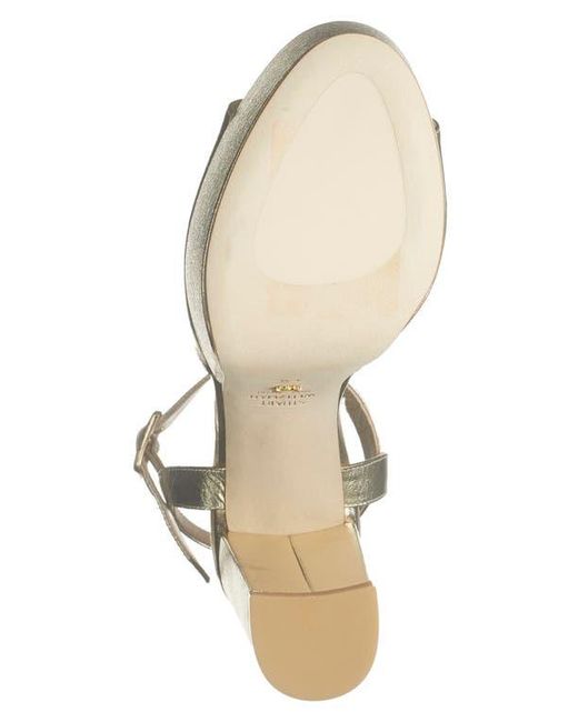 Stuart Weitzman Natural Ryder Platform Sandal