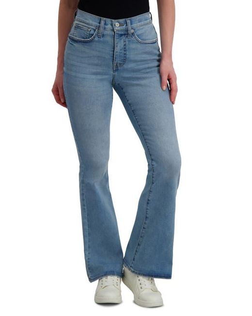Lucky Brand Blue Stevie High Waist Flare Jeans