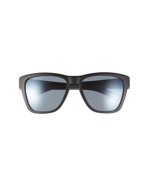 Hurley Blue Modern Keyhole 54mm Polarized Square Sunglasses for men