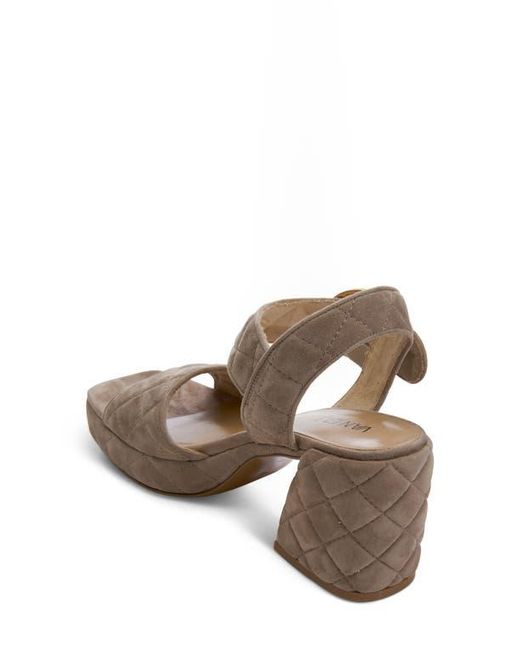 Vaneli Brown Moppet Platform Sandal
