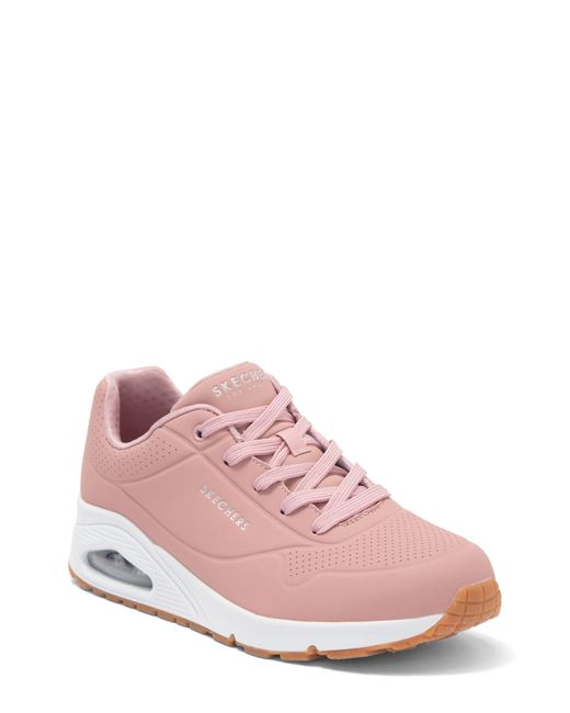 Skechers Uno Stand On Air Sneaker In Blush At Nordstrom Rack in Pink | Lyst