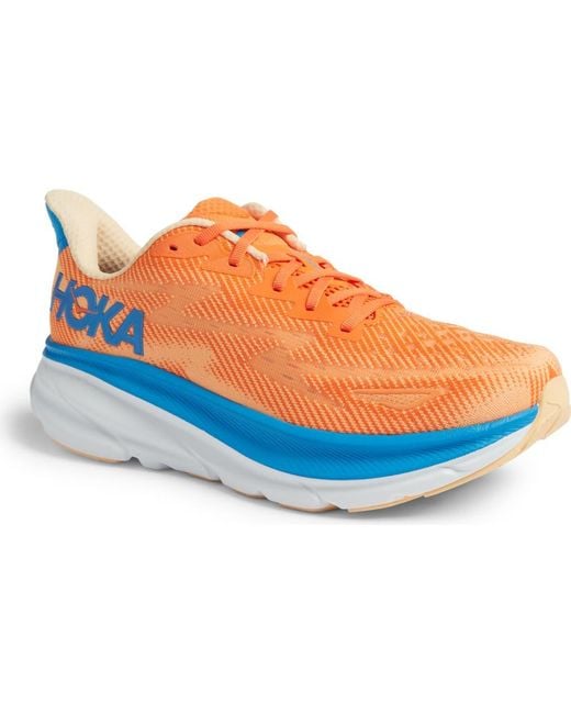 Hoka One One Blue Clifton 9 Running Shoe for men