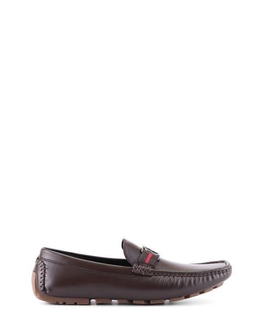Guess Brown Askeres Driver Loafer for men