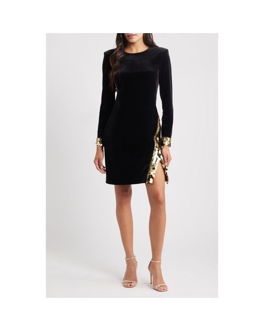 vince camuto black cocktail dress Vince Camuto Black Ruffled Sleeveless Cocktail Dress