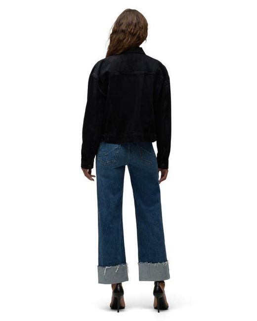 Hudson Black Brea Swing Trucker Jacket
