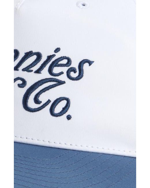 Swannies Blue Scheeler Snapback Baseball Cap for men