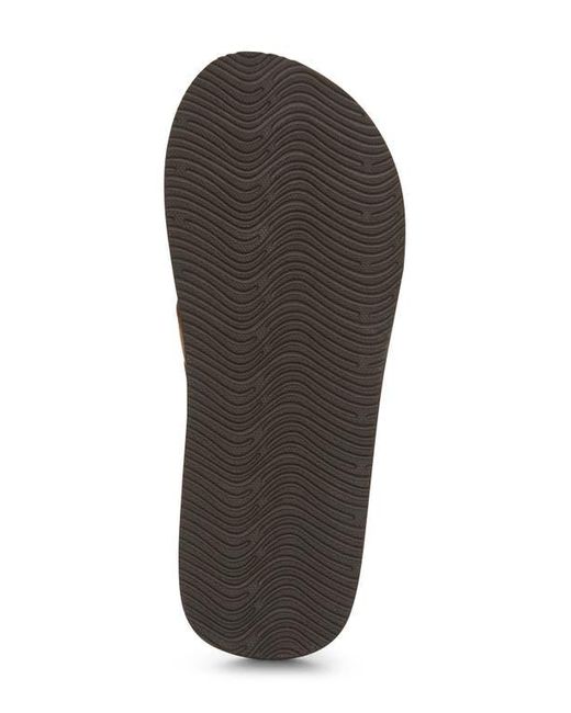 FLOOPI Brown James Canvas Flip Flop for men