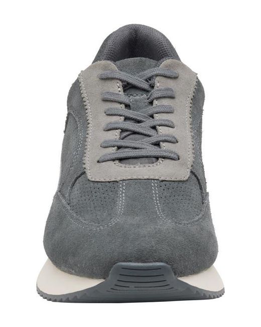 Johnston & Murphy Gray Chase Perforated Sneaker for men