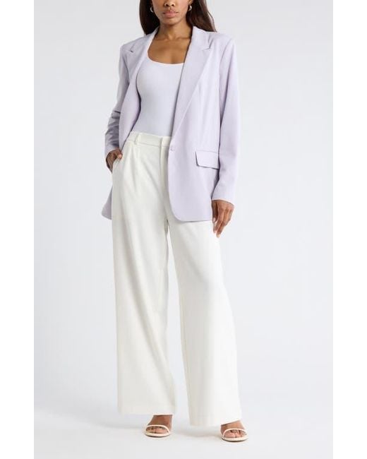 Leith White Brooklyn Trouser Pants