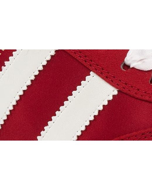 J/Slides Red Pacific Low Top Sneaker