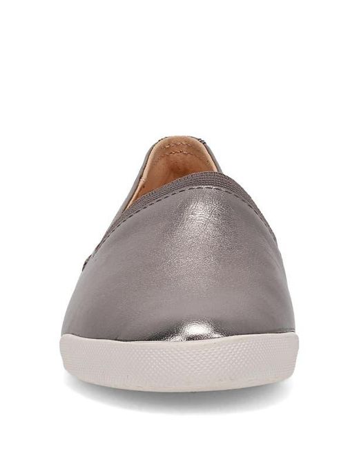 Frye Gray Melanie Slip-On Flat