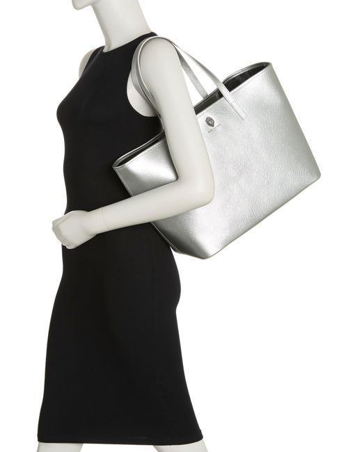 Kurt Geiger Richmond Shopper Tote Bag in Gray Lyst
