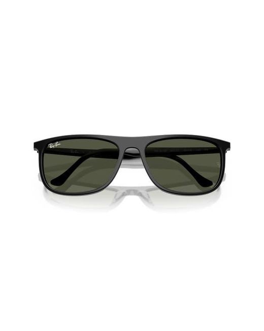 Ray-Ban Green 58Mm Rectangular Sunglasses for men