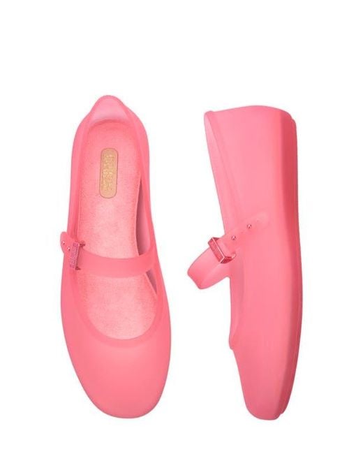 Melissa Pink Soft Ballerina Flat