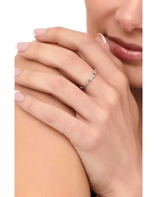 DEVATA Metallic Cable Link Ring