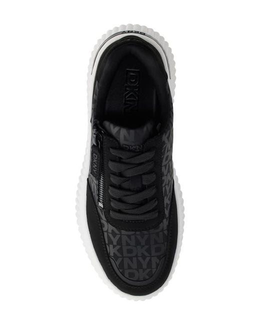 DKNY Black Lissa Platform Sneaker