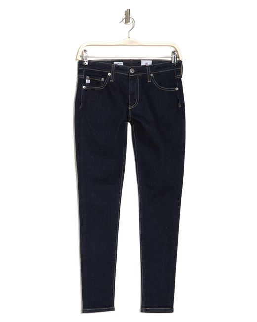 AG Jeans Blue B-type 001 Skinny Ankle Jeans