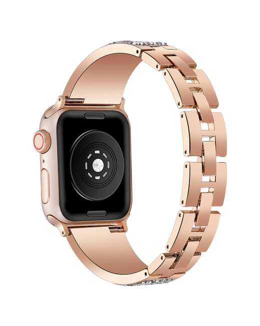 The Posh Tech Black Stainless Steel Apple Watch® Bracelet Watchband